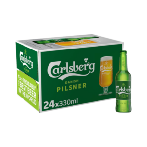 Bière Carlsberg 24 bouteilles x 33 cL