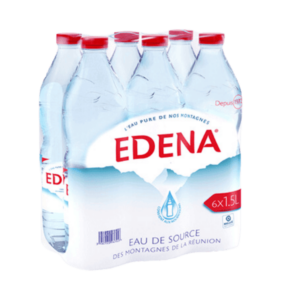 Eau plate Edena 6 bouteilles x 1,5L