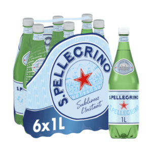 Eau pétillante San Pellegrino 6 bouteilles x 1,5L