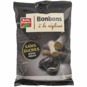 Bonbons sans sucre réglisse 150 g