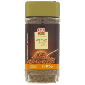 Café soluble qualité filtre bocal 100 g