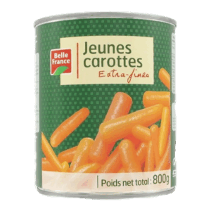 Carottes effilées 800 g