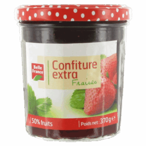 Confiture fraise pot 370 g
