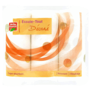 Essuie-tout décoré x48 rouleaux