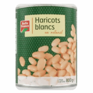 Haricots blancs nature 800 g