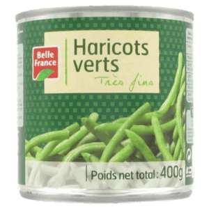 Haricots verts fins 400 g