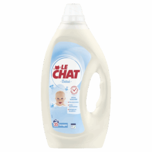 lessive bebe le chat