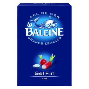 Sel fin iodé La Baleine 1 kg